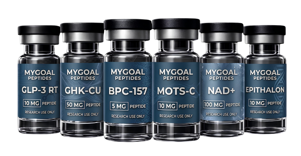 MyGoal Peptides product lineup